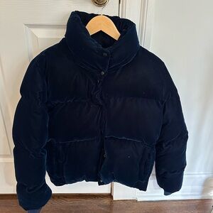 SAM. Sophia Velvet Puffer Jacket